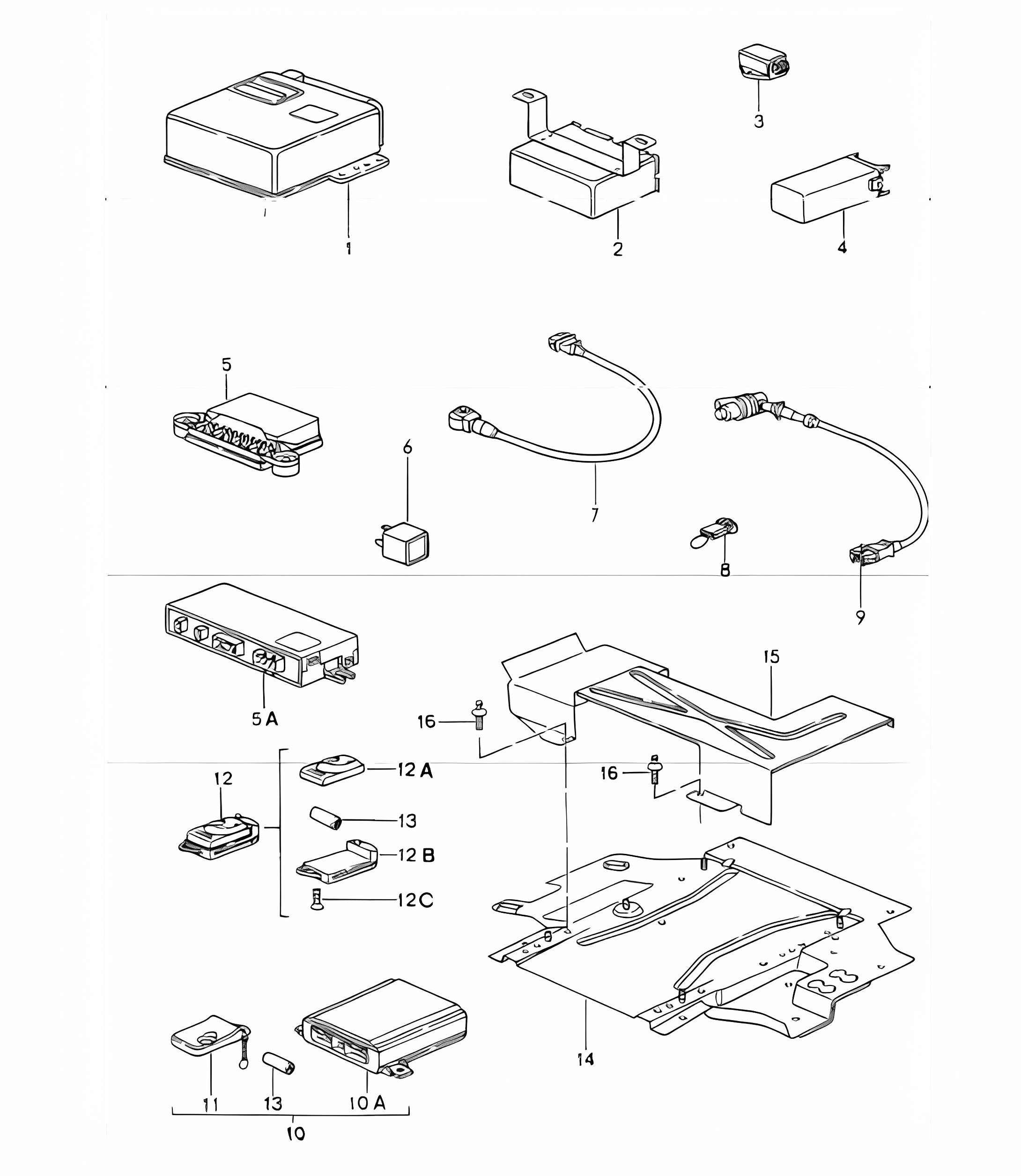 control units 993 1994-98