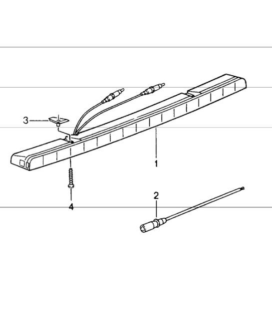 Diagram 905-10 Porsche 993 (911) C2S 1994-97 Electrical equipment