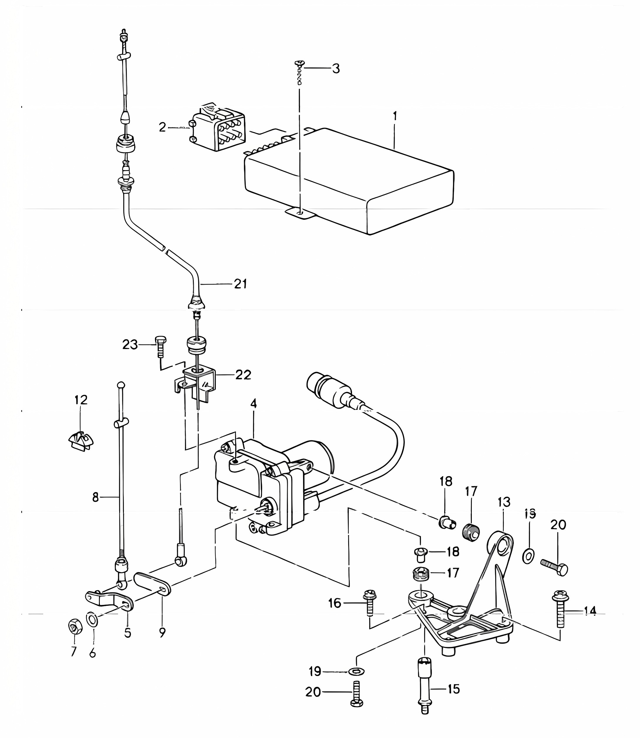 cruise control 993 M454 (Automatic speed control) 1994-98