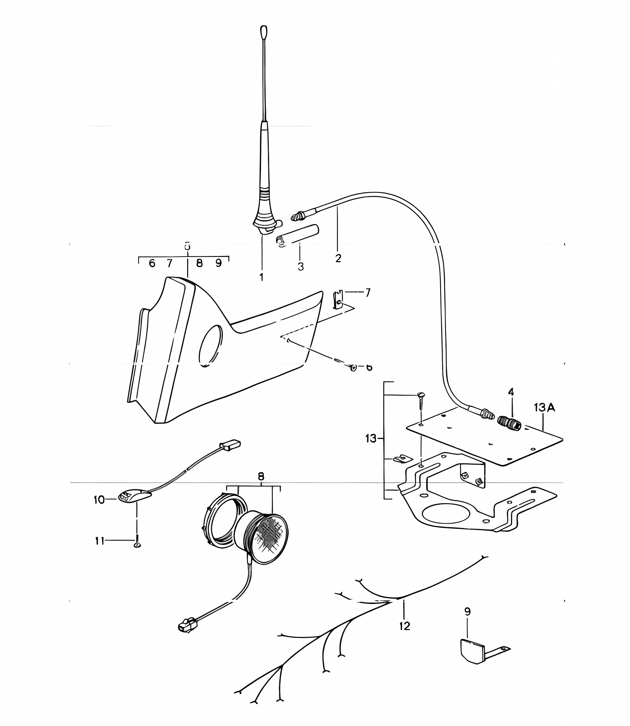 preparation for telephone 993 M611/614 and 993 M615 1994-98