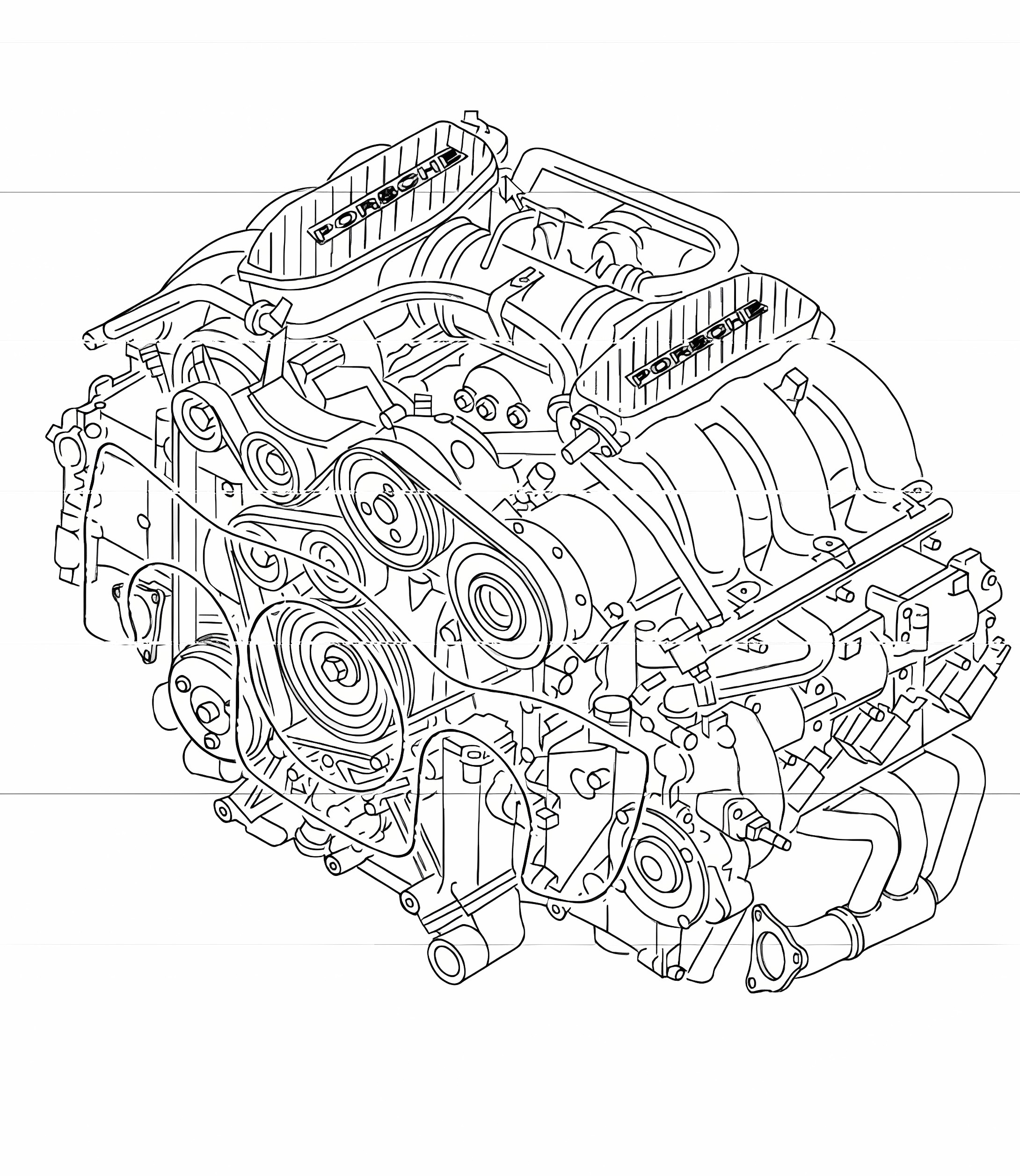 replacement engine: without drive plate tiptronic, without flywheel manual transmission, without compressor for 996 CARRERA 2/4/4S M96.01/02/03/04 1998-05