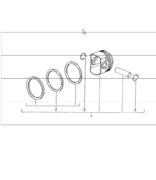 Diagram 102-05 Porsche 9J1.1 Taycan 2020-24 