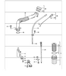 engine lubrication 996 CARRERA 2/4/4S M96.01/02/03/04  1998-05