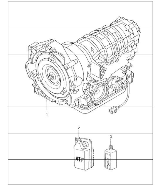 Diagram 320-00 Porsche 911 & 912 (1965-1989) Transmission