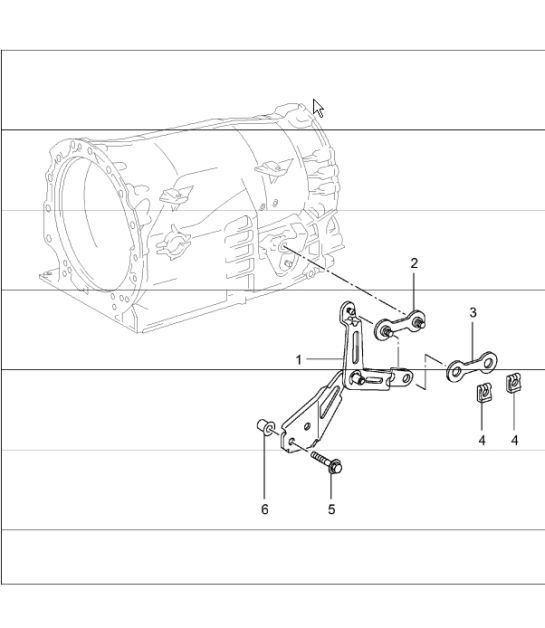 Diagram 320-06 Porsche Macan (95B) MK1 (2014-2018) Transmission