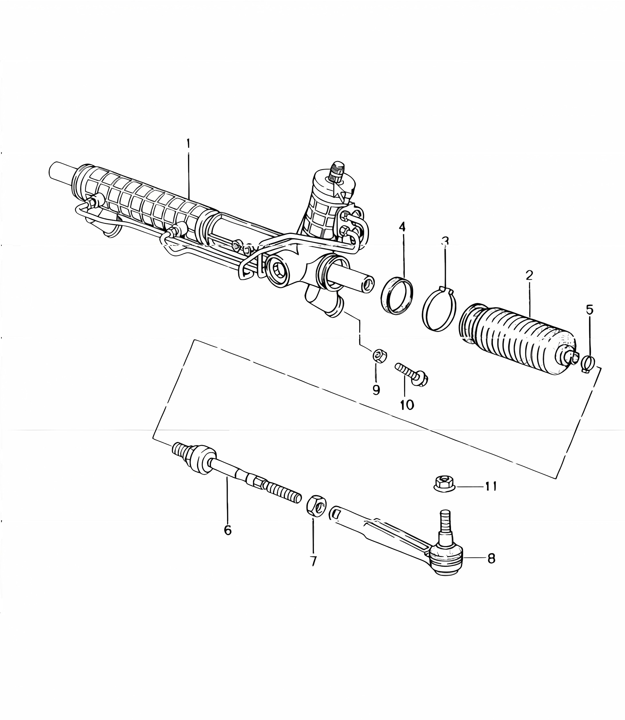 power steering, steering gear, steering parts 996 1998-05