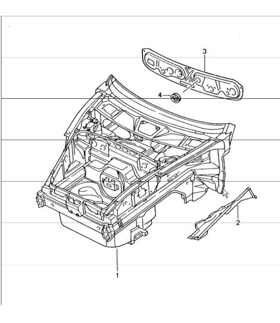 Diagram 801-05 Porsche 911 & 912 (1965-1989) Body