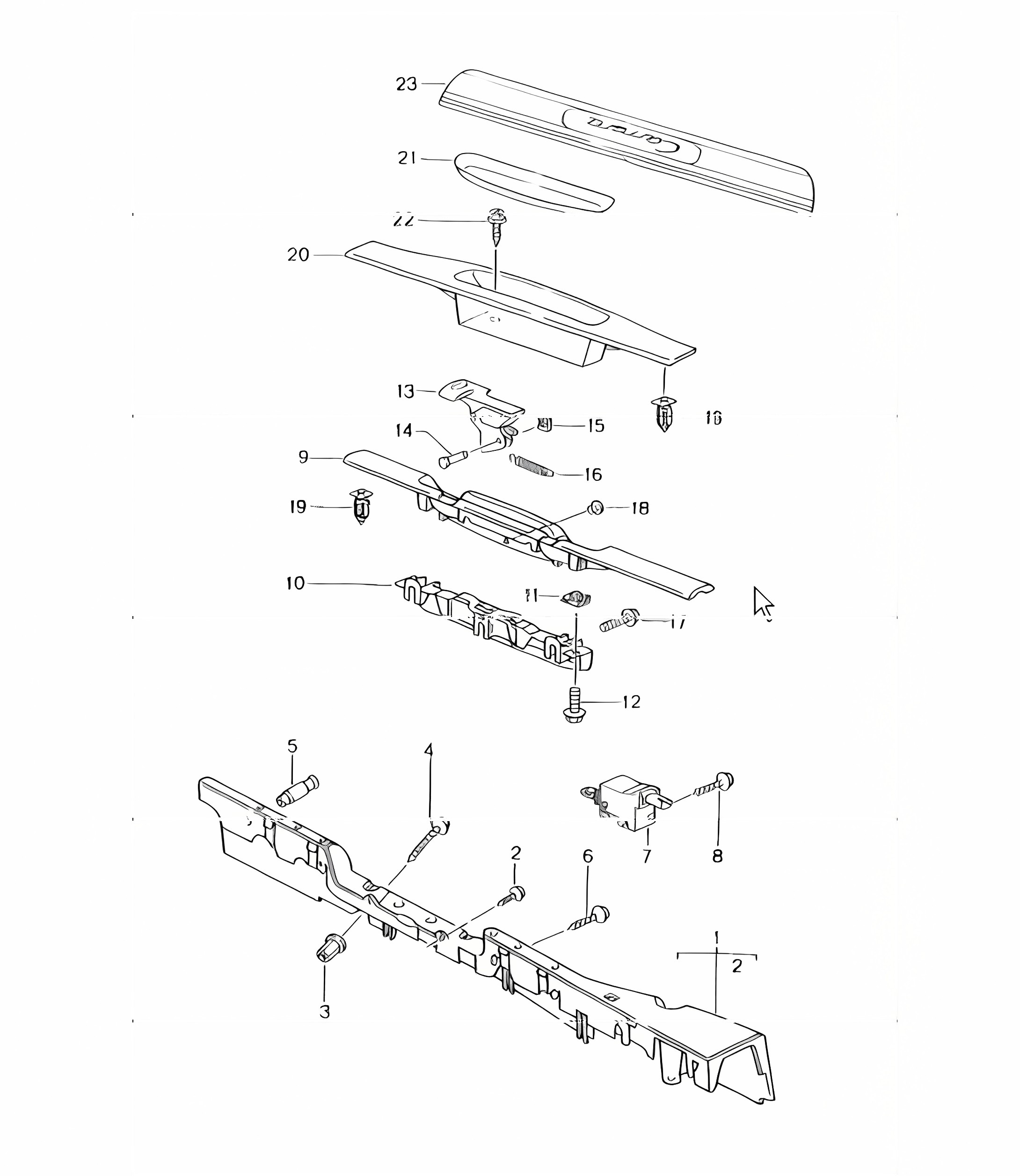lining door sill 996 1998-05