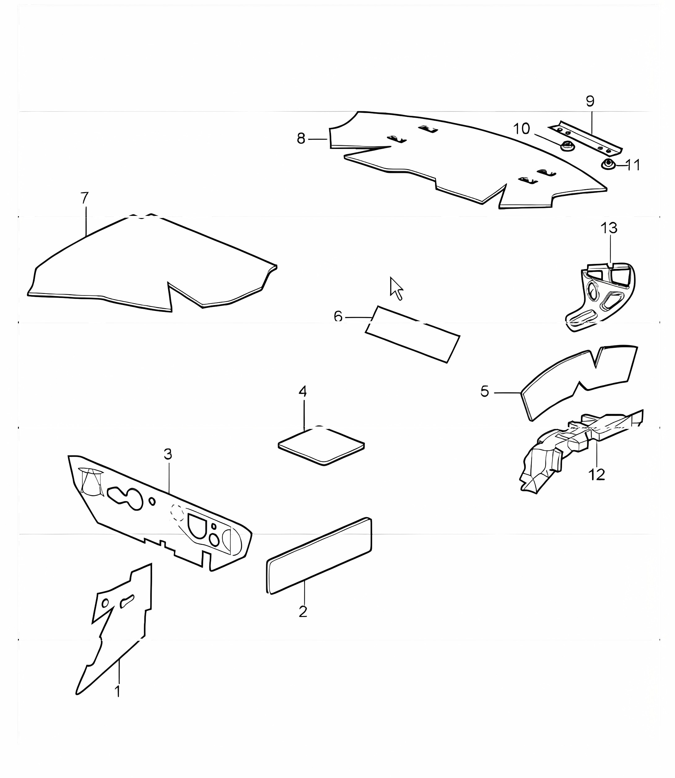 body sound proofing - 1 - for 996 CABRIO 1998-05