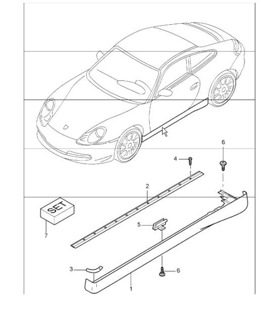 Diagram 810-05 Porsche Macan (95B) MK1 (2014-2018) Body