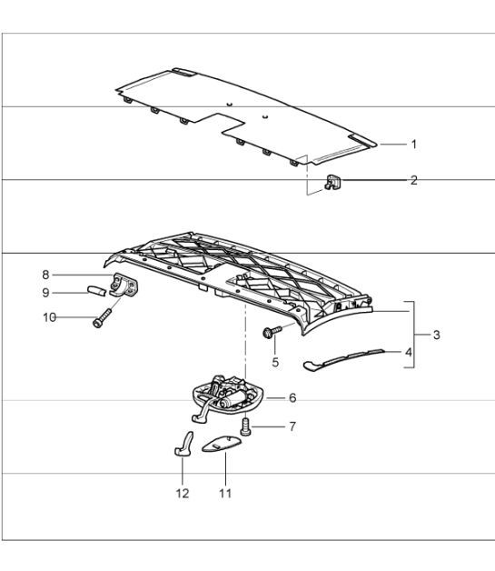 Diagram 811-05 Porsche 991.1 Turbo 3.8L (520 Bhp) 2014-16 Body