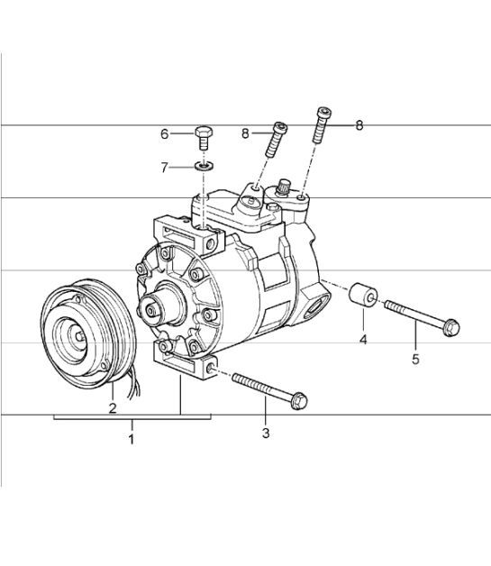 Diagram 813-15 Porsche 991 (911) MK2 2016-2019 Body