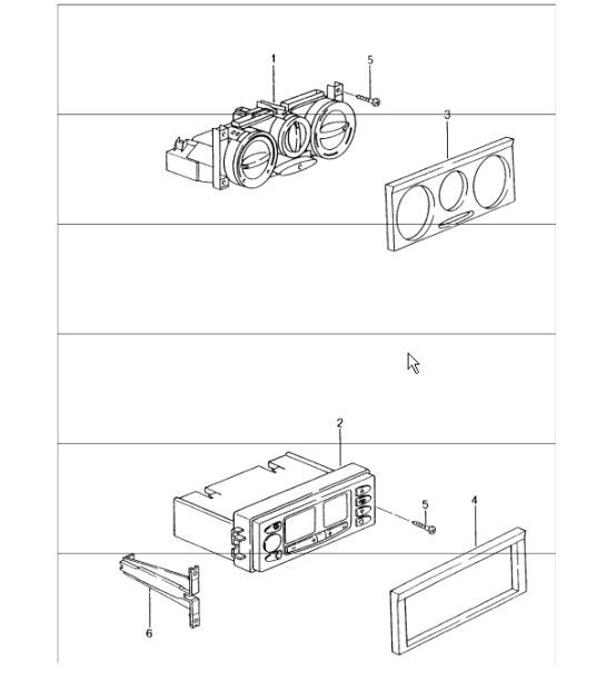 Diagram 813-45 Porsche Boxster 986/987/981 (1997-2016) Body