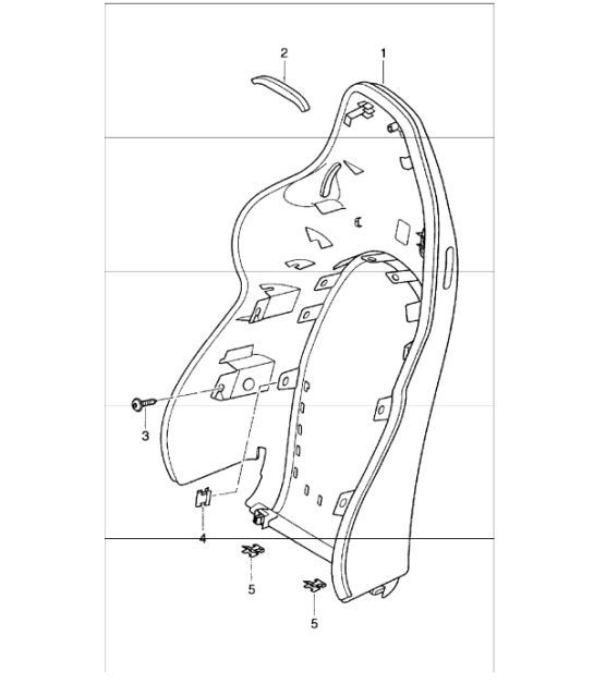 Diagram 817-35 Porsche Boxster S 986 3.2L 2003-04 Body