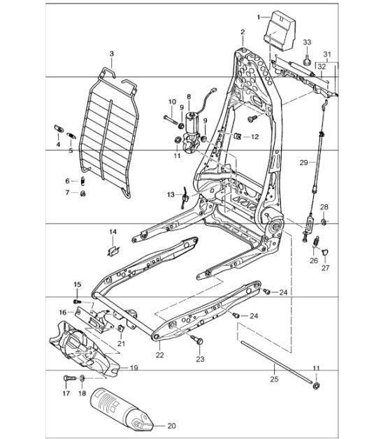 Diagram 817-40 Porsche Boxster 718 (982) 2017>> Body