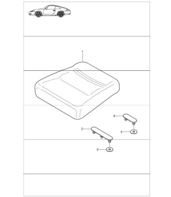 Diagram 817-80 Porsche 9J1.1 Taycan 4S 2020-24 