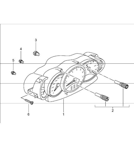 Diagram 906-02 Porsche 911 1978-1983 3.0L / SC Electrical equipment