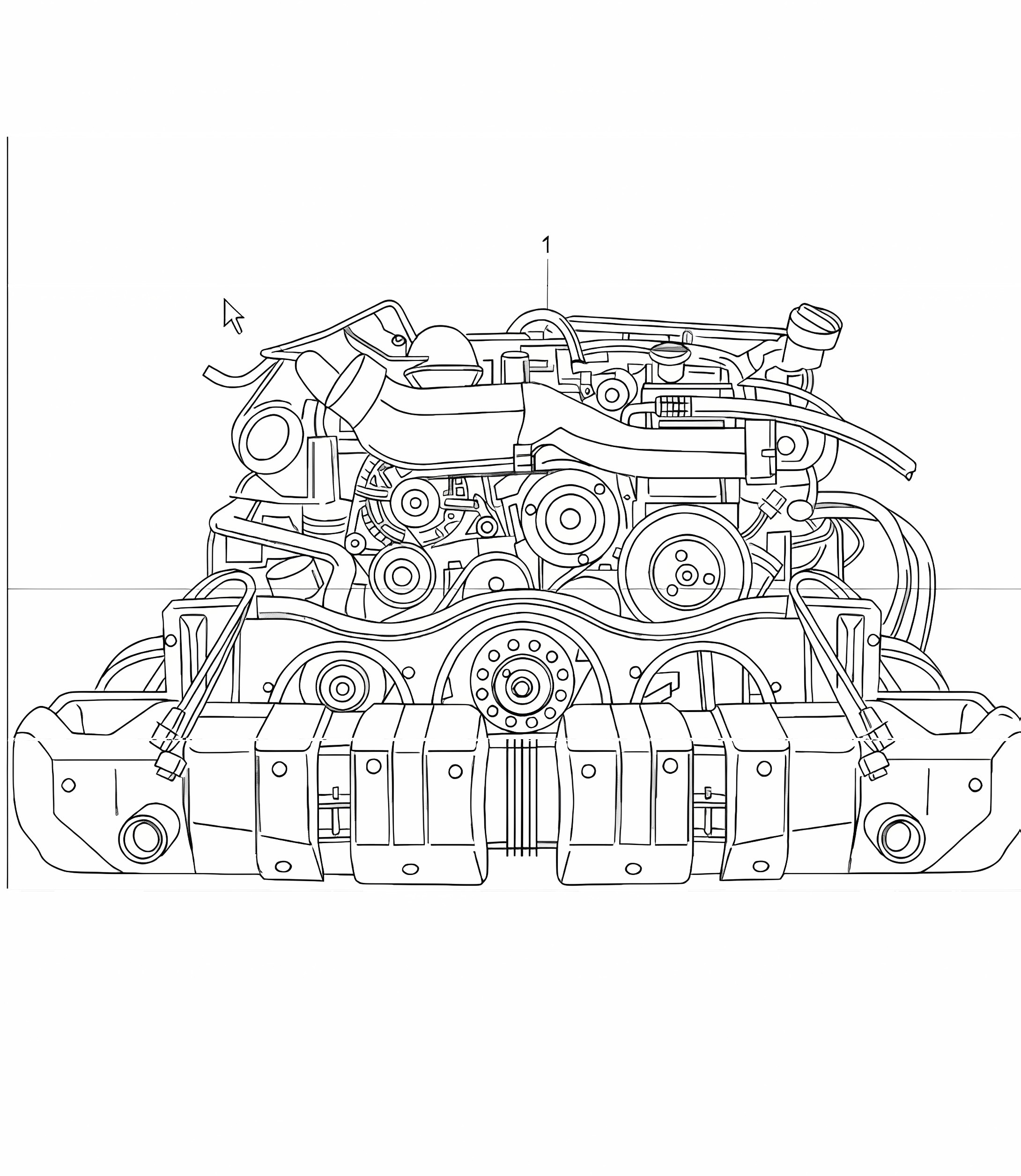 replacement engine for 996 TURBO M96.70 2001-05, 996 TURBO X50 M96.70E 2002-05 and 996 GT2 M96.70S 2002-05