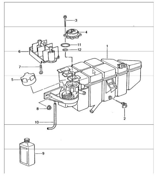 Diagram 105-20 Porsche Boxster 718 (982) 2017>> Engine