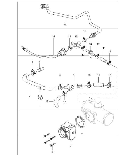 Diagram 107-00 Porsche 911 1978-1983 3.0L / SC Engine