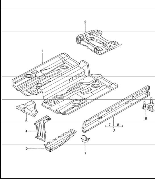 Diagram 801-20 Porsche 9J1.1 Taycan 2020-24 