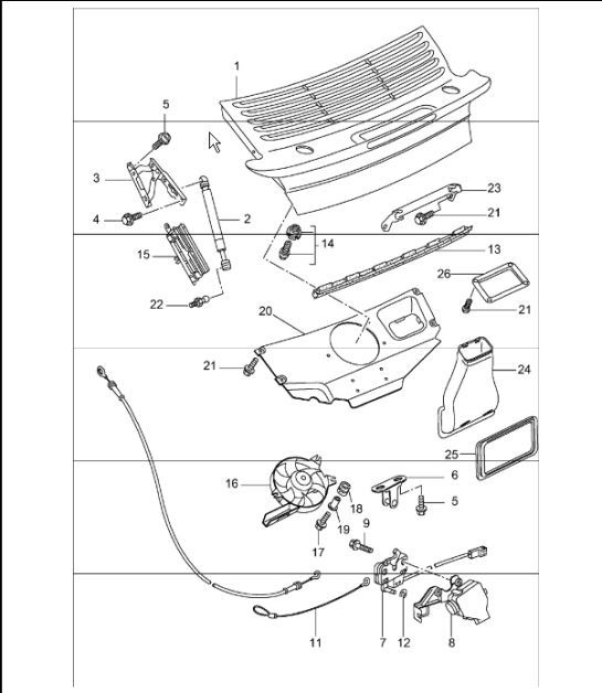 Diagram 803-05 Porsche Panamera 971 MK2 (2021-2023) 