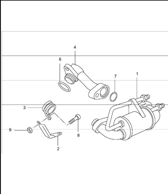 Diagram 813-26 Porsche Cayenne 9PA (955) 2003-2006 Carrosserie