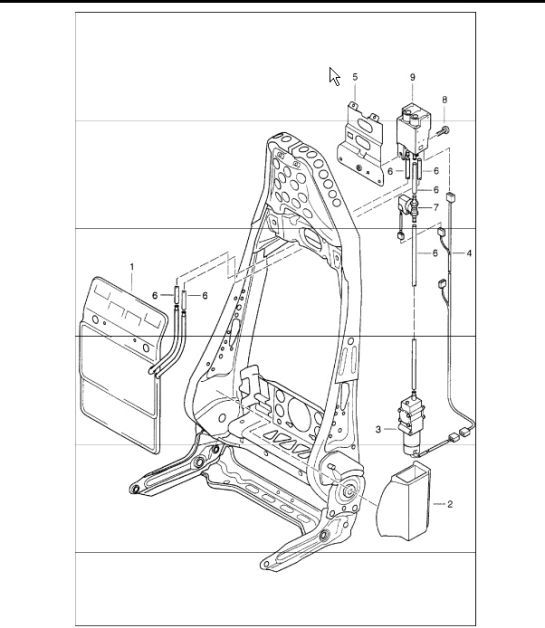 Diagram 817-07 Porsche 911 & 912 (1965-1989) Body