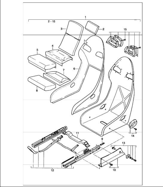 Diagram 817-95 Porsche 911 & 912 (1965-1989) Body