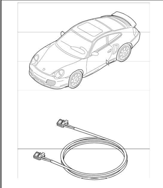 Diagram 902-50 Porsche Cayman 2.7L 981 2013-16 Electrical equipment
