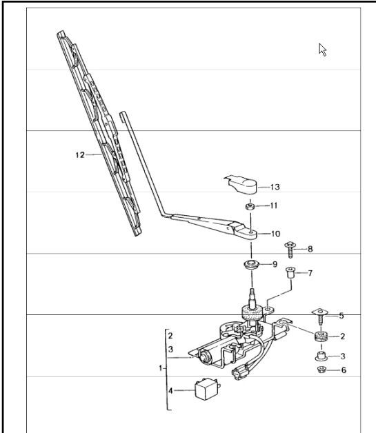 Diagram 904-05 Porsche 911 & 912 (1965-1989) Electrical equipment