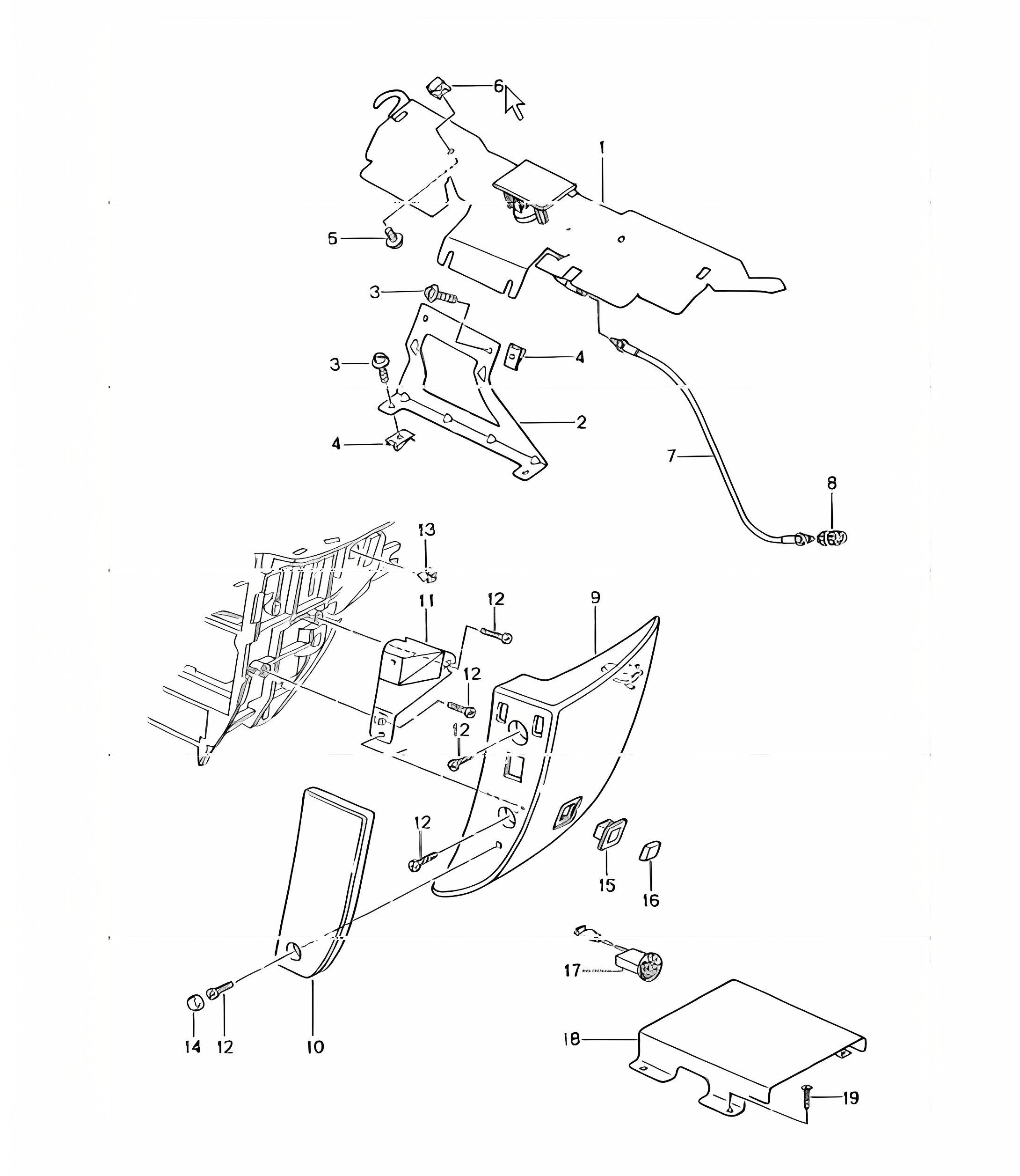 preparation for telephone M618 for 996 TURBO 2001-05