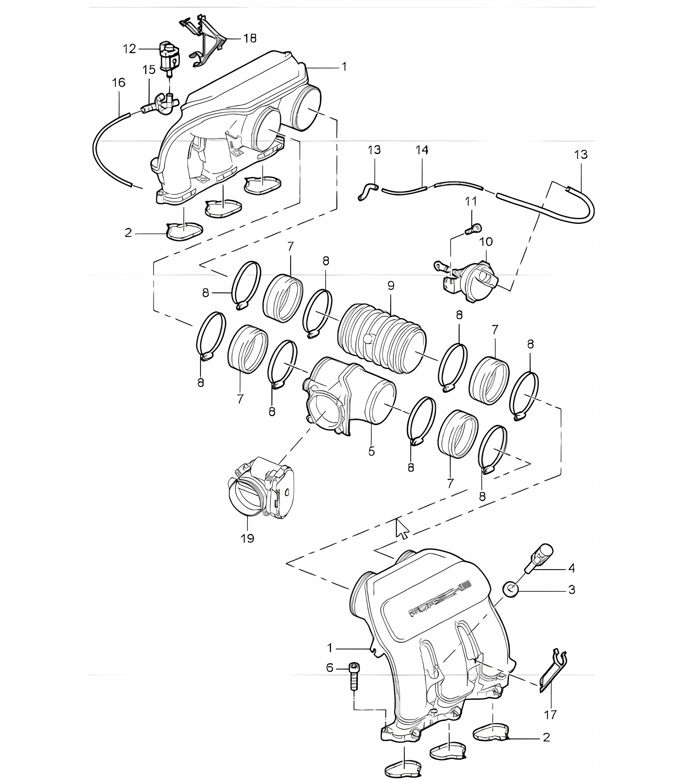 intake distributor