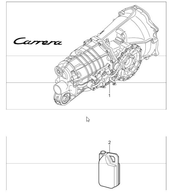 Diagram 302-00 Porsche 991 (911) MK1 2012-2016 Transmission