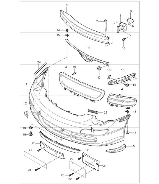 Diagram 802-00 Porsche 944 2.5L 8V 1982-87 