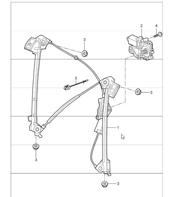 Diagram 804-30 Porsche 997 MK1 Carrera 2 3.6L 2005-08 Carrozzeria