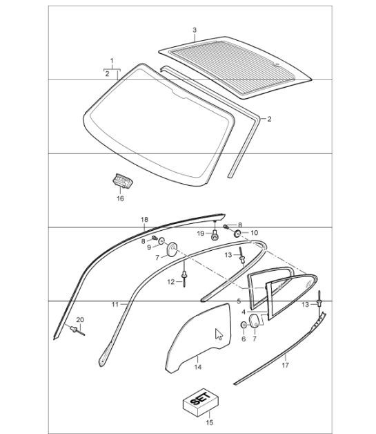 Diagram 805-00 Porsche 944 2.5L 8V 1982-87 