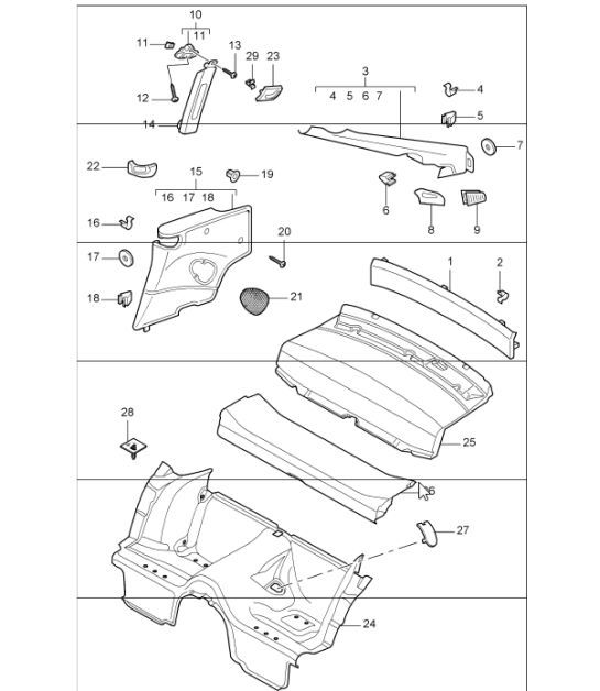 Diagram 807-05 Porsche 944 2.5L 8V 1982-87 