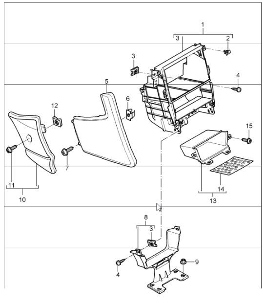 Diagram 809-15 Porsche 944 2.5L 8V 1982-87 