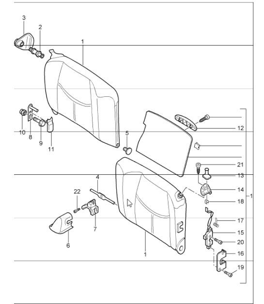 Diagram 817-40 Porsche 944 2.5L 8V 1982-87 