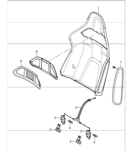 Diagram 817-66 Porsche 944 2.5L 8V 1982-87 