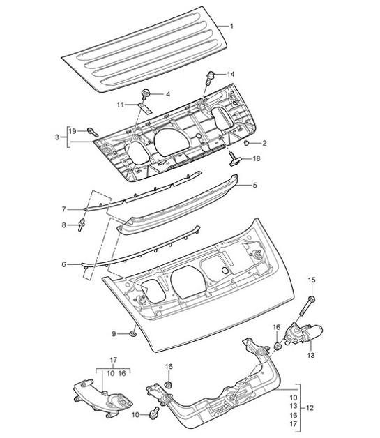 Diagram 803-007 Porsche 9J1.1 Taycan 2020-24 