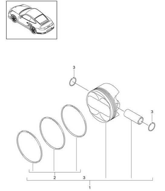 Diagram 102-005 Porsche 9J1.1 Taycan 2020-24 