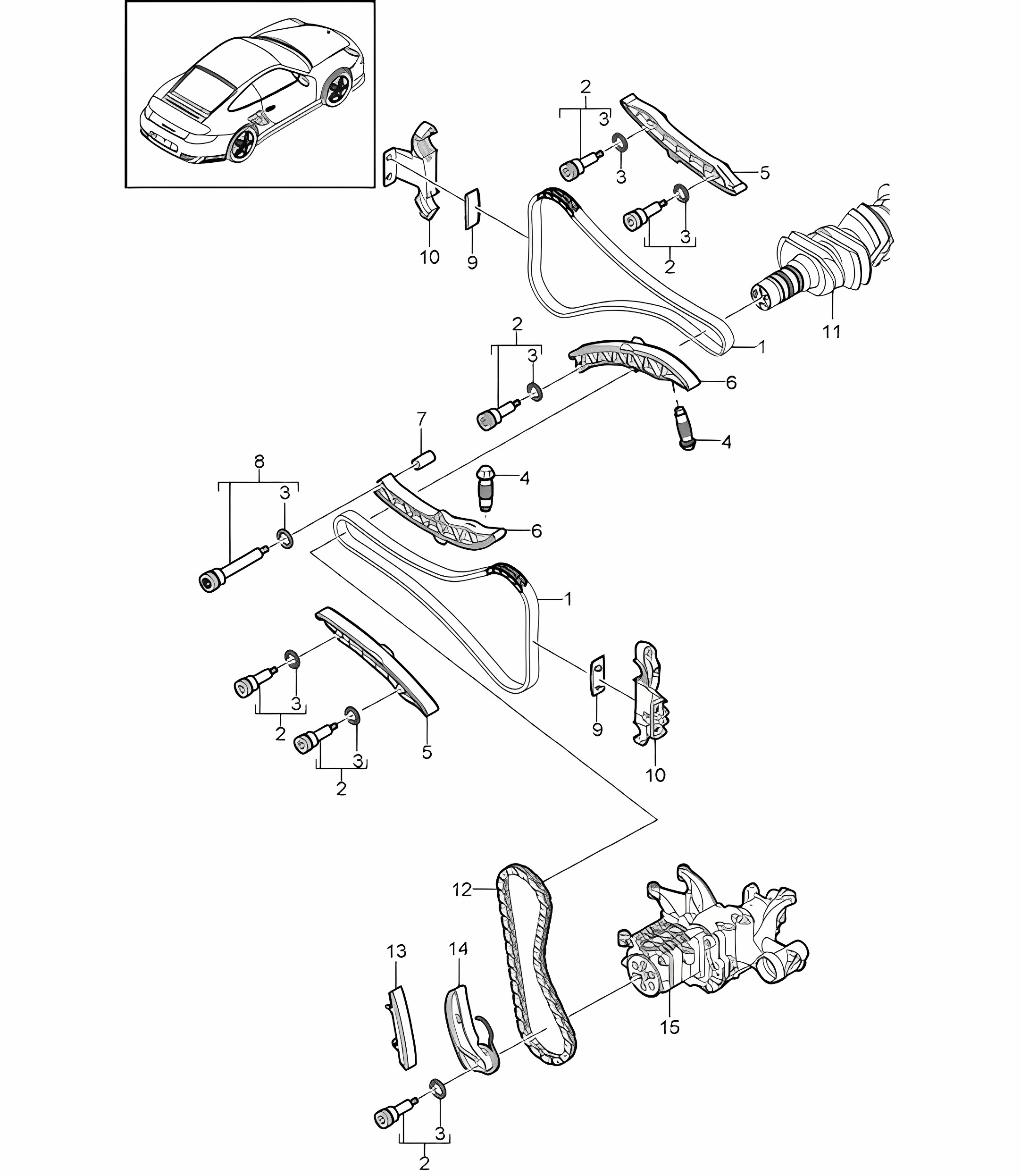 Valve control - A170 - 997.2 Turbo 3.8L 2010-13