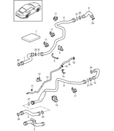 Refrigeración por agua 1 - A170 - 997,2 Turbo 3.8L 2010-13