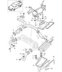 Turbocompresor-9770-997,2 GT2 RS 3.6L 2010-11