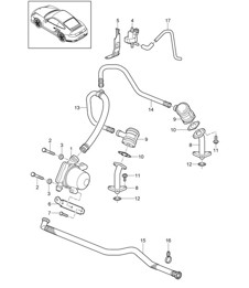 Injection d'air - 9770 - 997.2 GT2 RS 3.6L 2010-11
