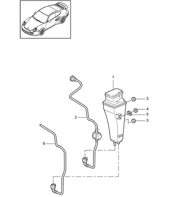 Diagram 201-022 Porsche 971.2 Panamera 2.9L V6 2021-23 