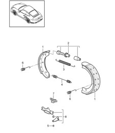 Handbrake 997.2 Turbo / GT2 RS 2010-13