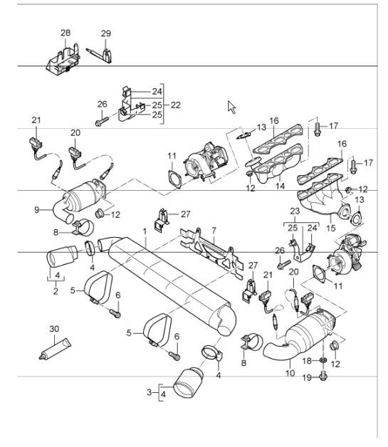 Diagram 202-02 Porsche 928 (1978-1995) 